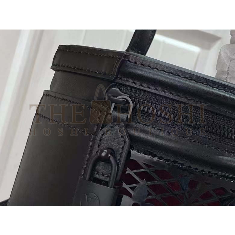L0vis Vvtt0n LV Women Cannes Handbag Black Patent Calfskin Cowhide Leather Master Quality