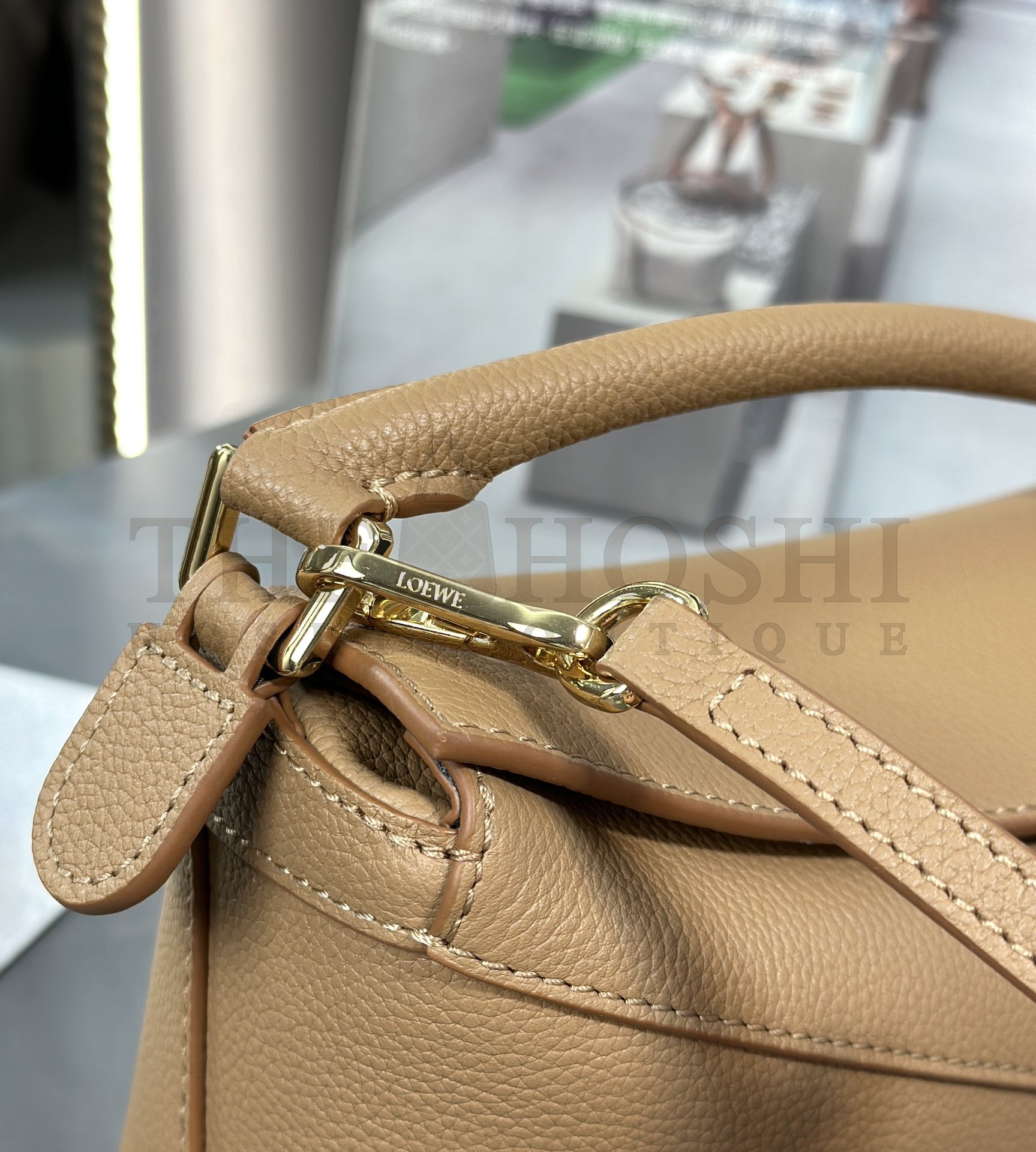 L0ew* Mini Puzzle bag in soft grained calfskin Master Quality