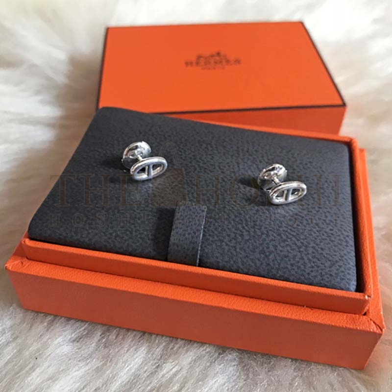 H**me5 Women Chaine D’Ancre Earrings Very Small Model Jewelry Silver Master Quality