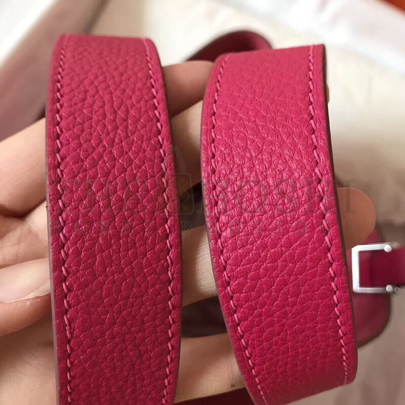 H**me5 Peach Picotin Lock PM 18cm Handmade Bag Master Quality