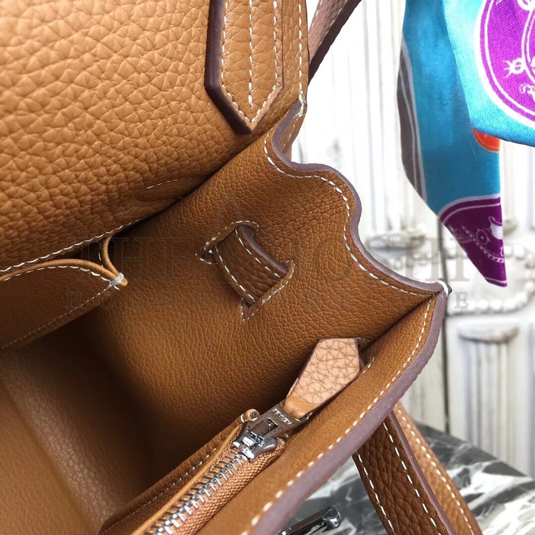 H**me5 Brown Clemence Jypsiere 28cm Bag Master Quality