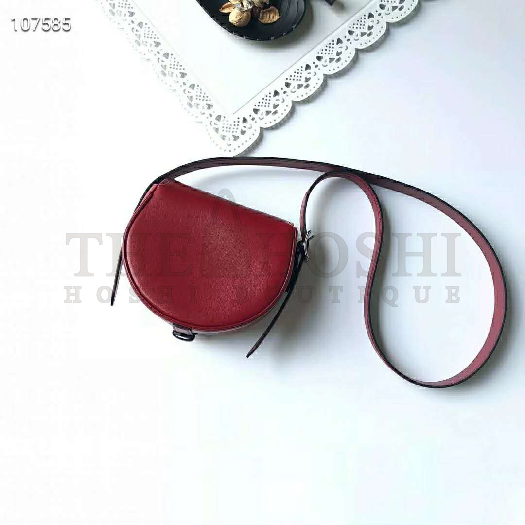 L0vis Vvtt0n LV Women Tambourin Handbag Smooth Calf Leather-Red Master Quality