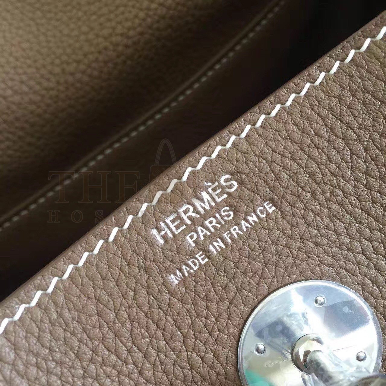 H**me5 Taupe Lindy 30cm Clemence Handmade Bag Master Quality