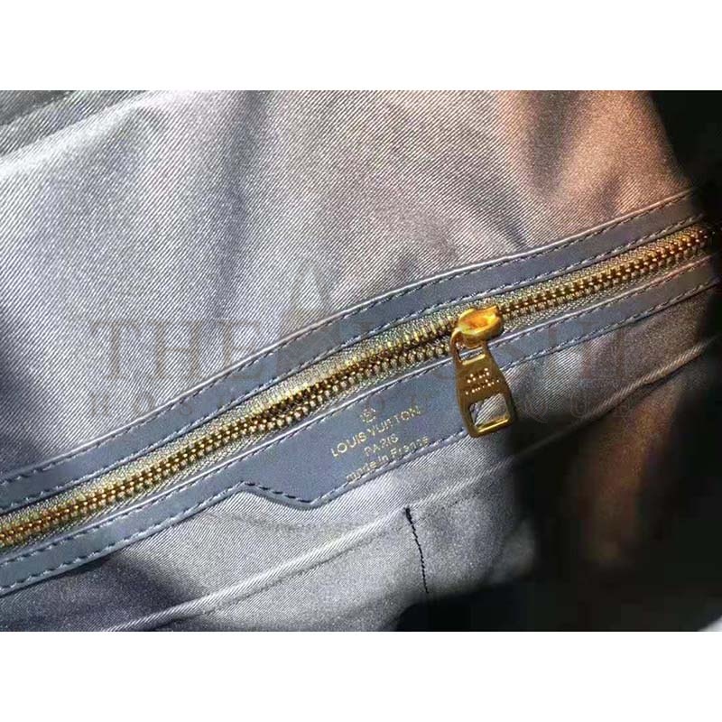 L0vis Vvtt0n LV Men Chalk Backpack in Monogram Denim-Blue Master Quality