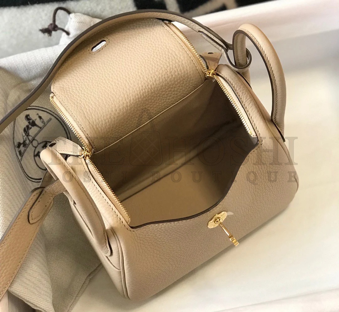 H**me5 Lindy Mini Bag In Trench Clemence Leather GHW Master Quality