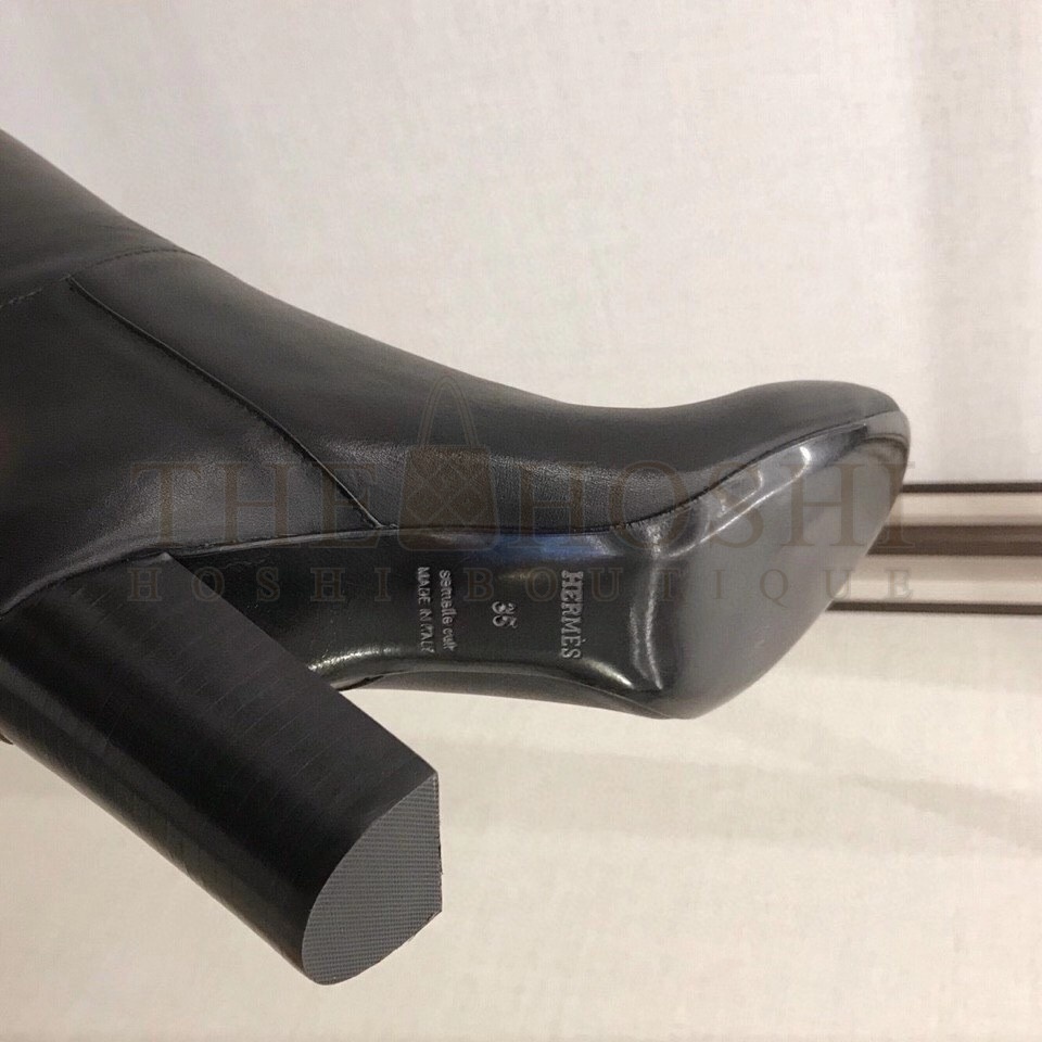 H**me5 Story Boots In Black Calfskin Leather Master Quality
