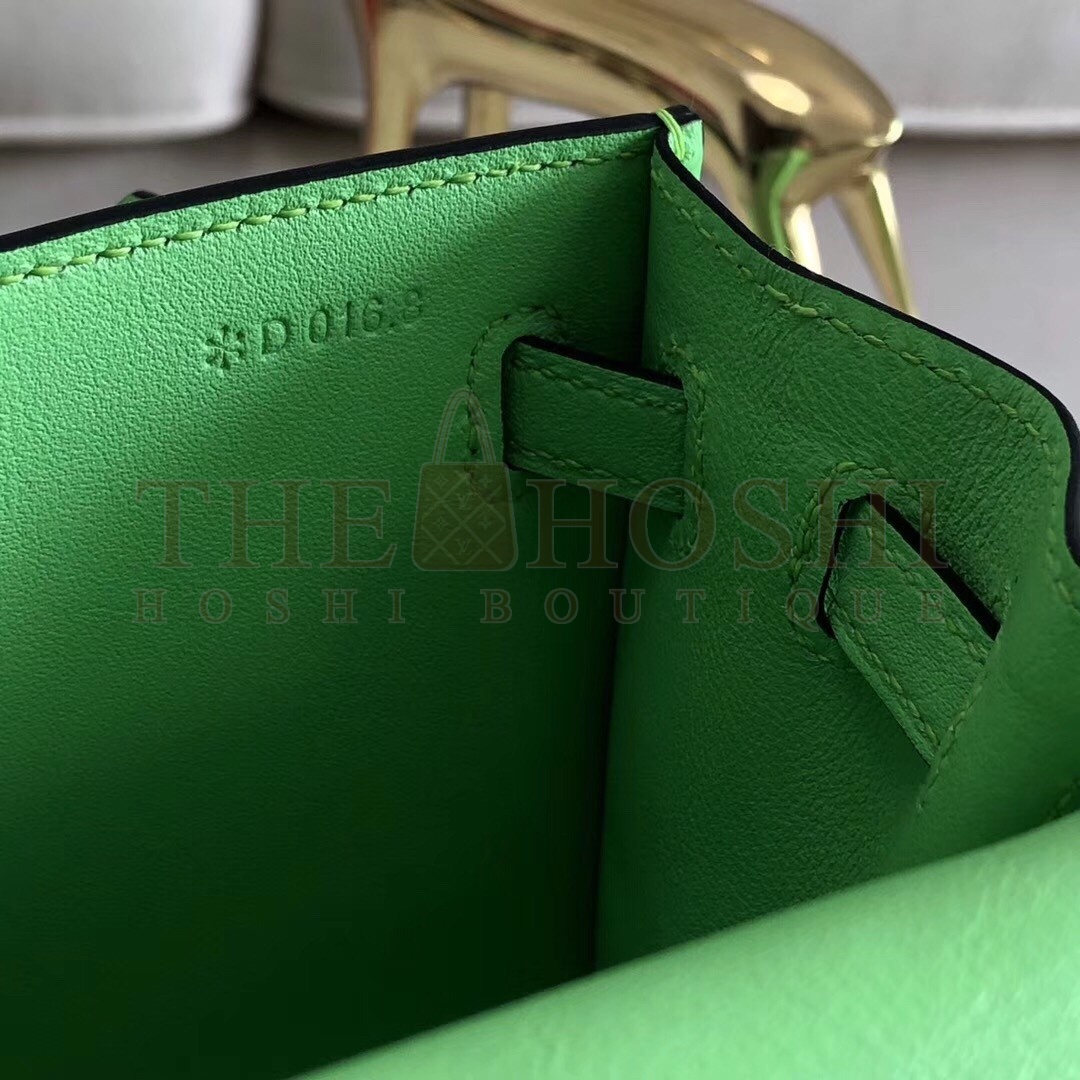 H**me5 Green Swift Kelly Danse Bag Master Quality