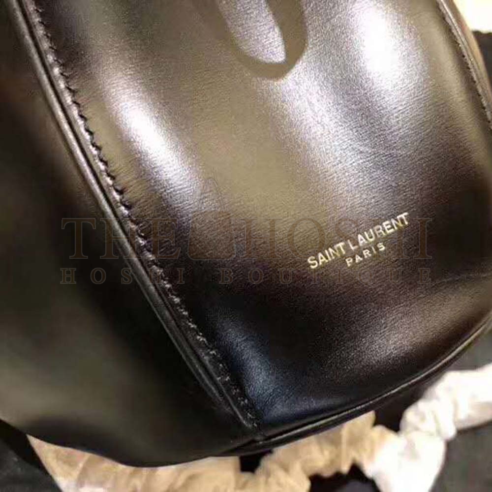 Sa1nt Lau*nt Y51 Women Saffiano Leather Mini Shoulder Bag-Black Master Quality