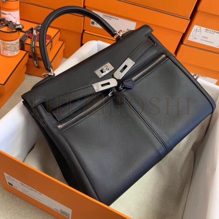 H**me5 Kelly Lakis  Swift Leather Bag Handmake Version Master Quality