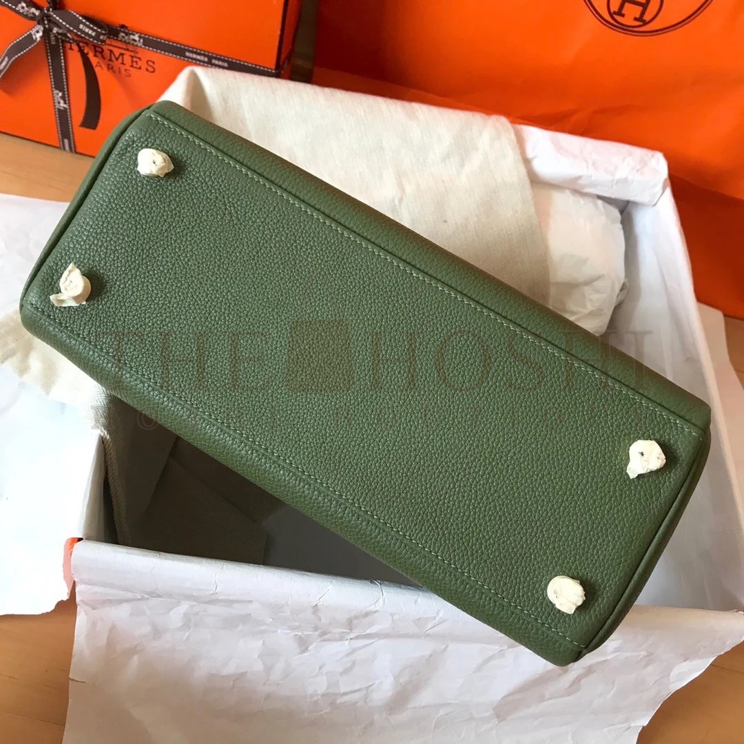 H**me5 Kelly Retourne 28 Handmade Bag In Canopee Clemence Leather Master Quality