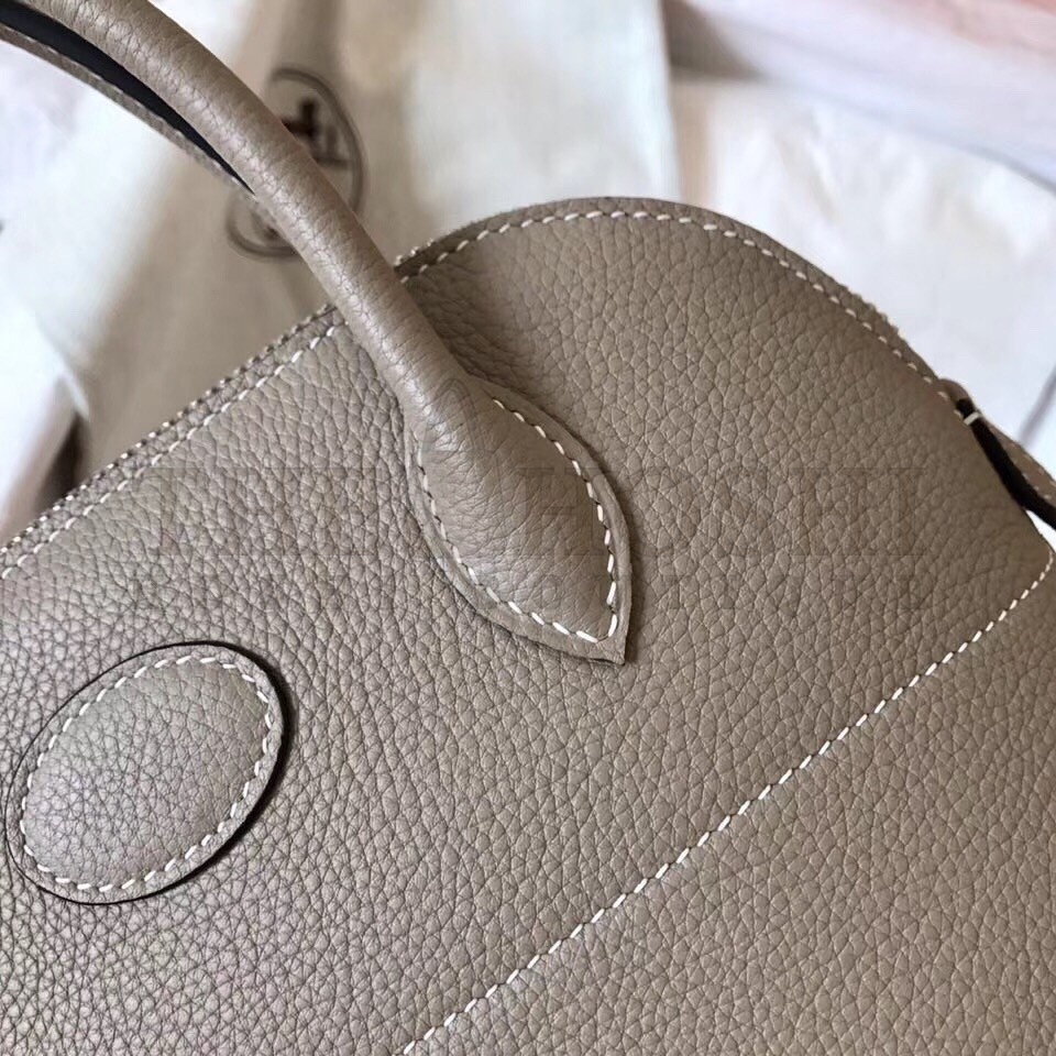 H**me5 Tourterelle Clemence Bolide 27cm Handmade Bag Master Quality