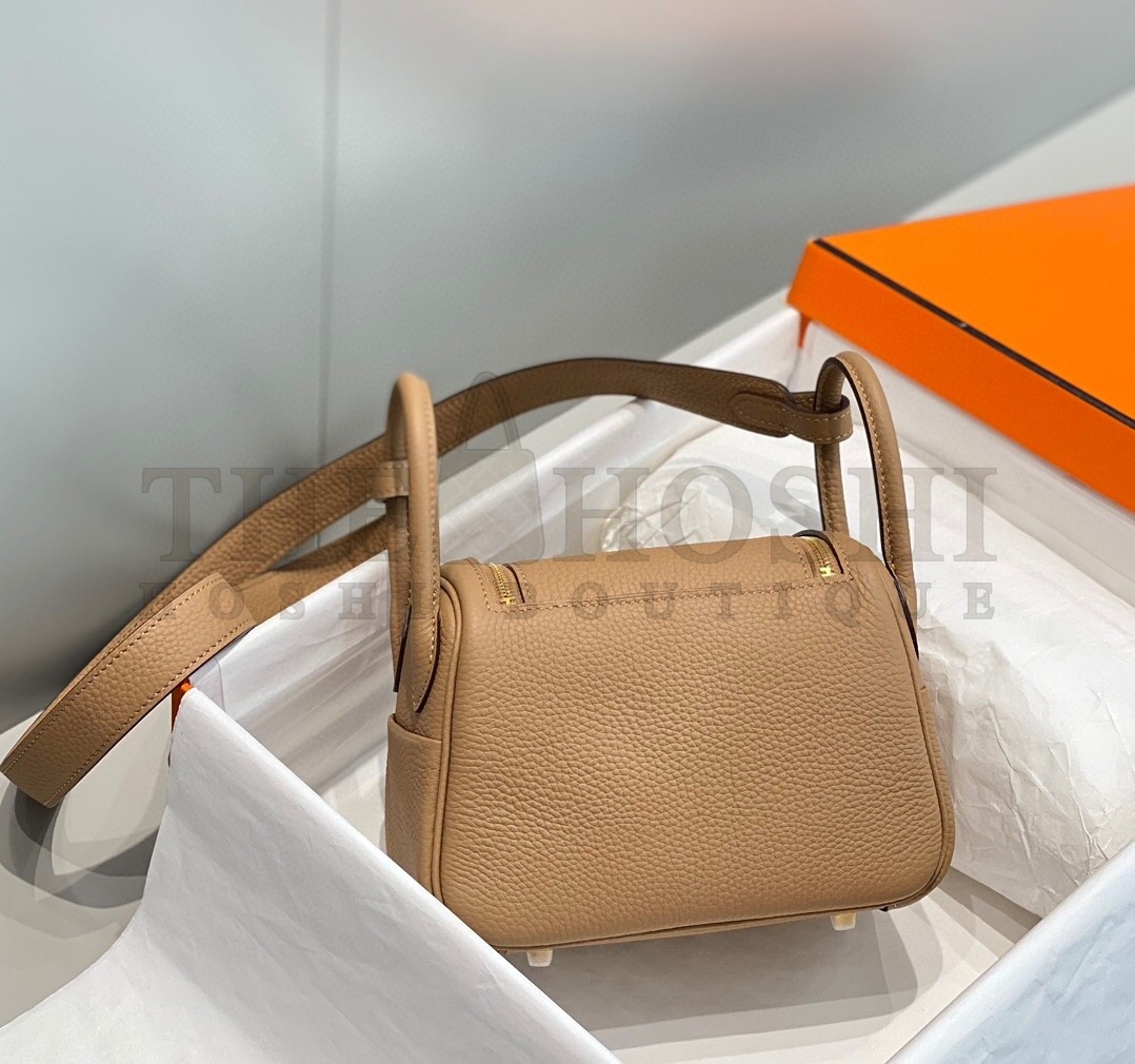 H**me5 Lindy Mini Bag In Chai Clemence Leather GHW Master Quality