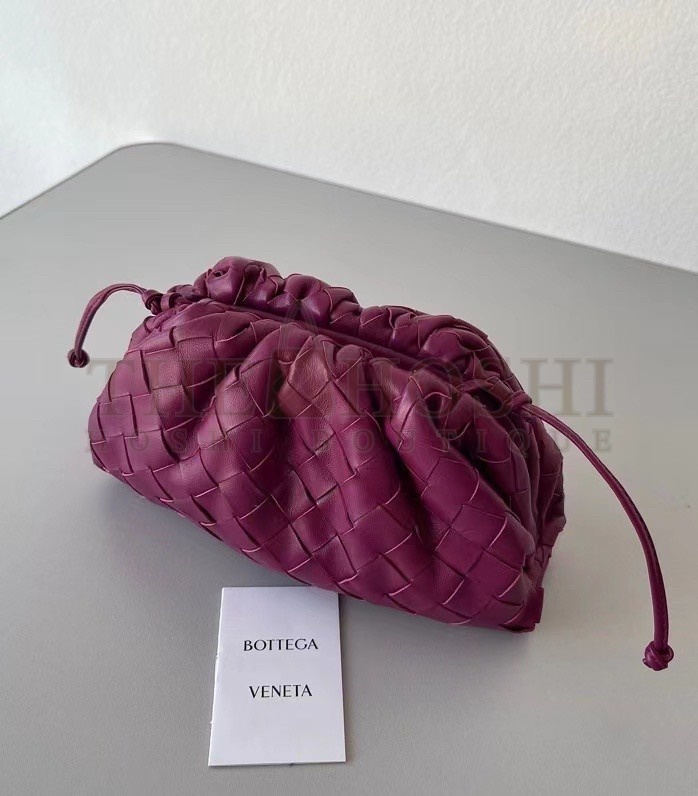 B0tt*ga Ven*ta Mini Pouch In Cinnabar Intrecciato Lambskin Master Quality
