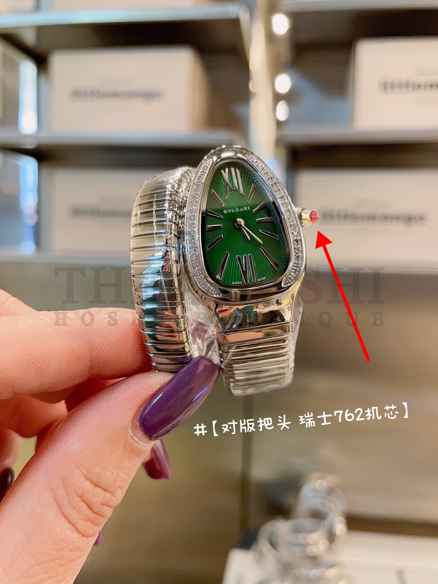 Bv1g*ai SERPENTI watch 35mm Master Quality