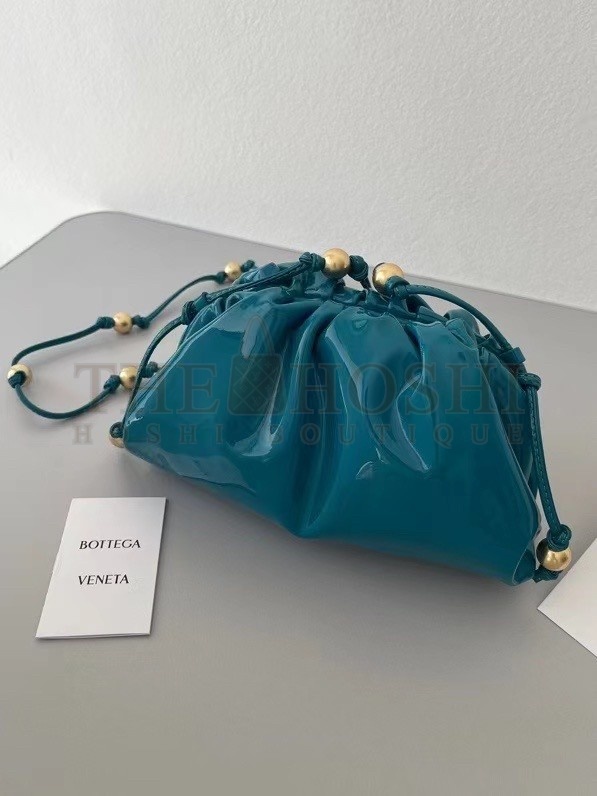 B0tt*ga Ven*ta Mini Pouch In Blaster Patent Leather Master Quality