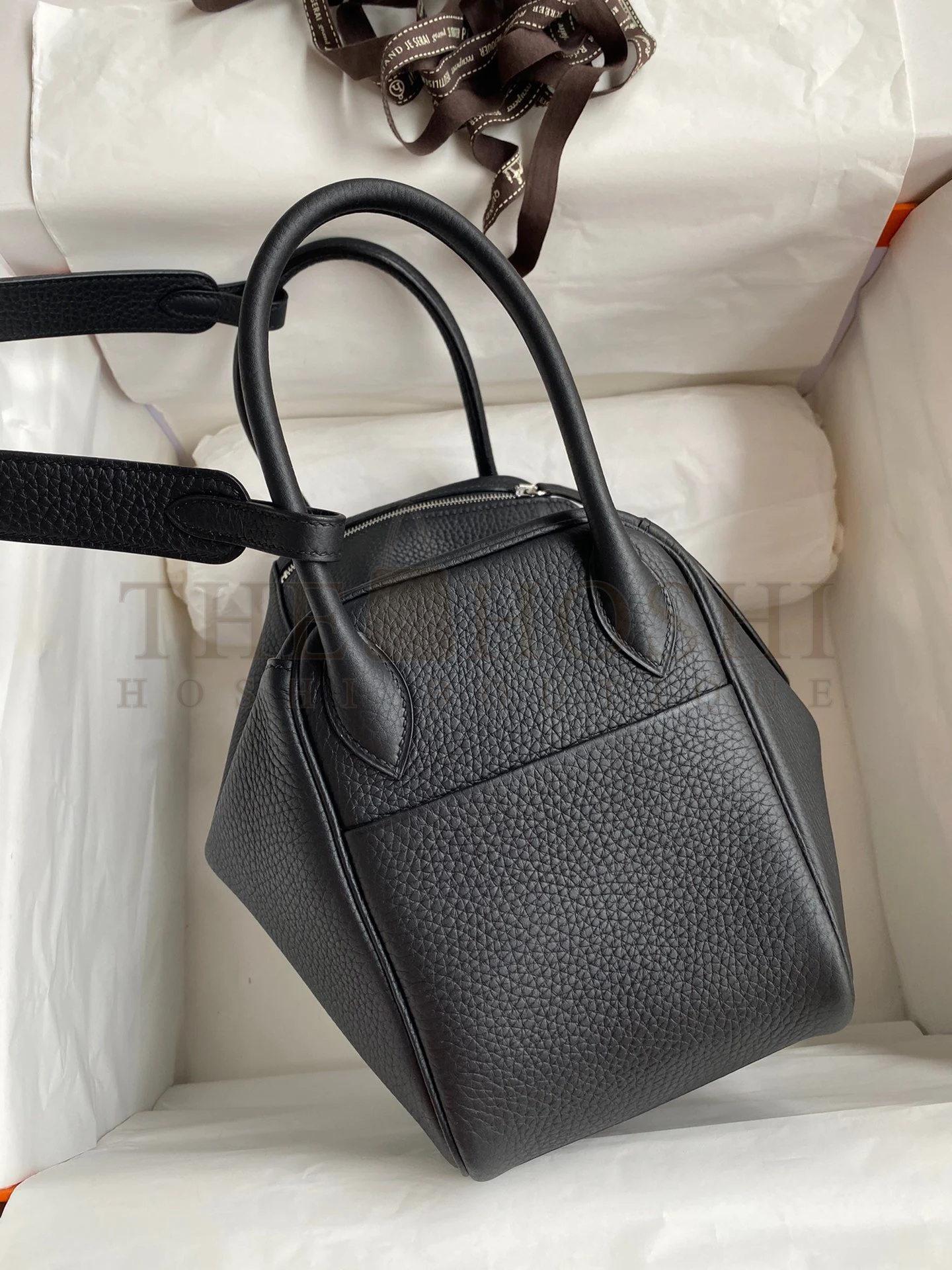 H**me5 Lindy 26 Handmade Bag In Black Clemence Leather Master Quality