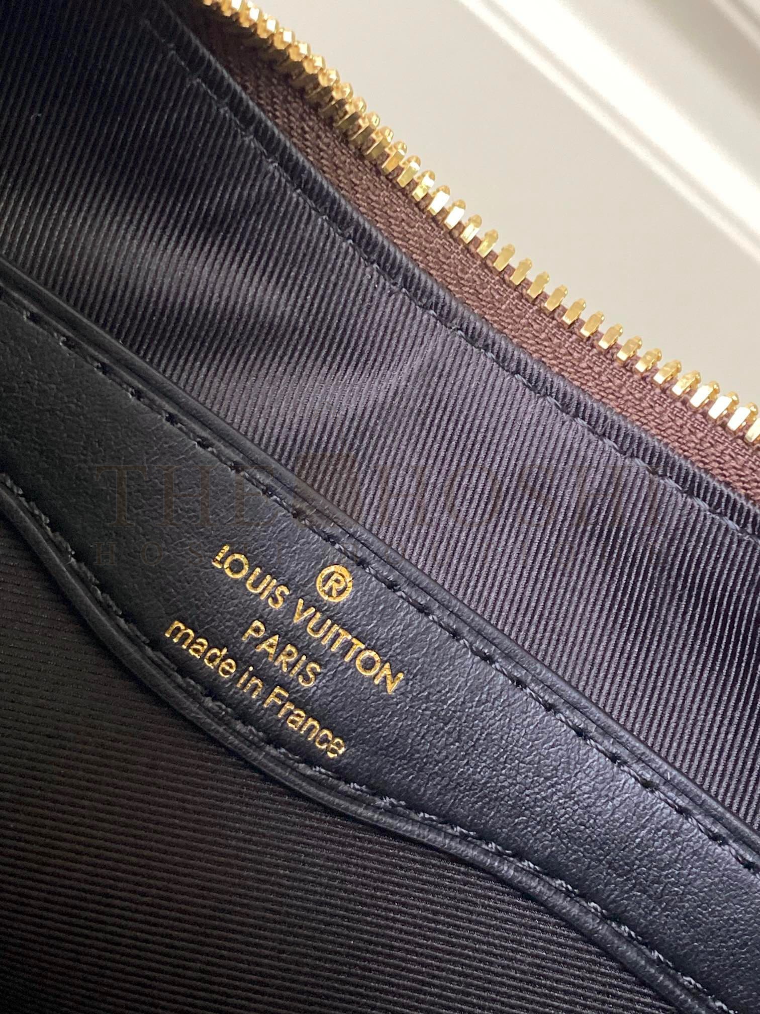 L0vis Vvtt0n LV Women Boulogne Handbag Black Brown Monogram Coated Canvas M45831 Master Quality
