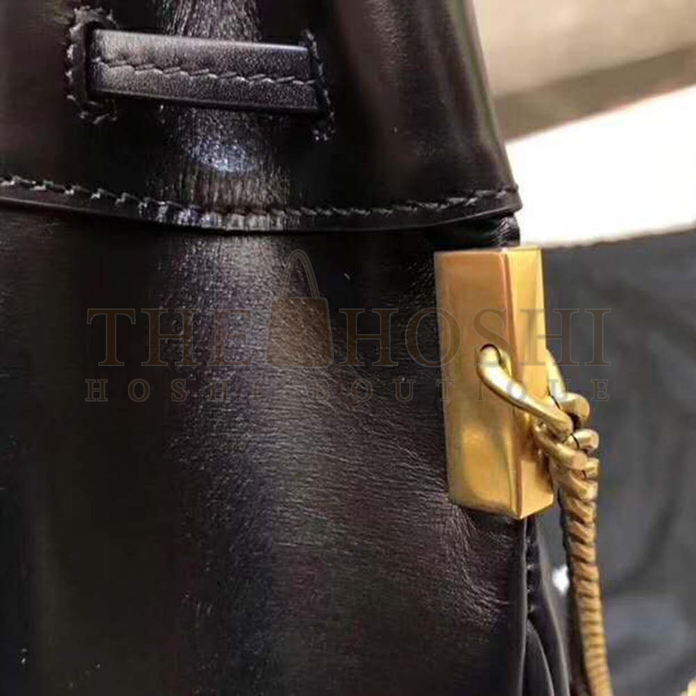 Sa1nt Lau*nt Y51 Women Saffiano Leather Mini Shoulder Bag-Black Master Quality
