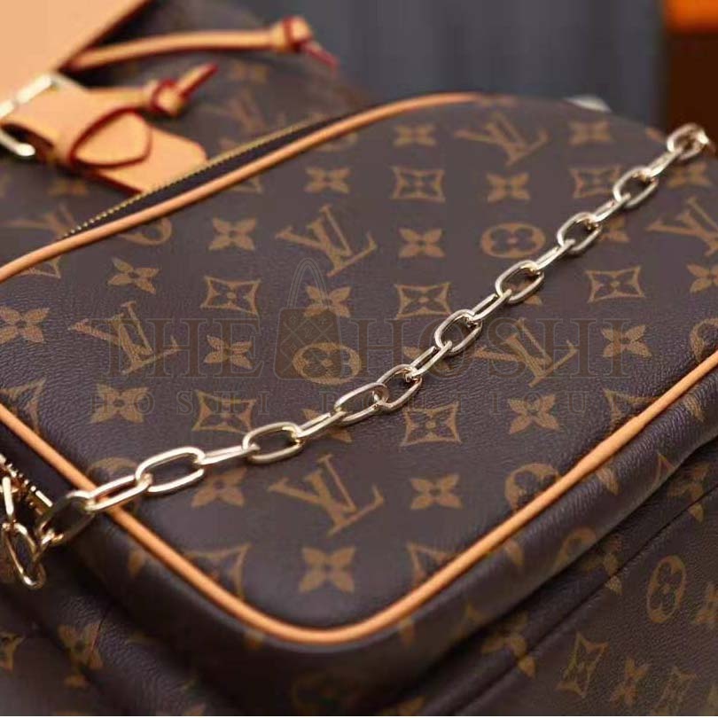 L0vis Vvtt0n LV Men Backpack Trio in Monogram Canvas-Brown Master Quality