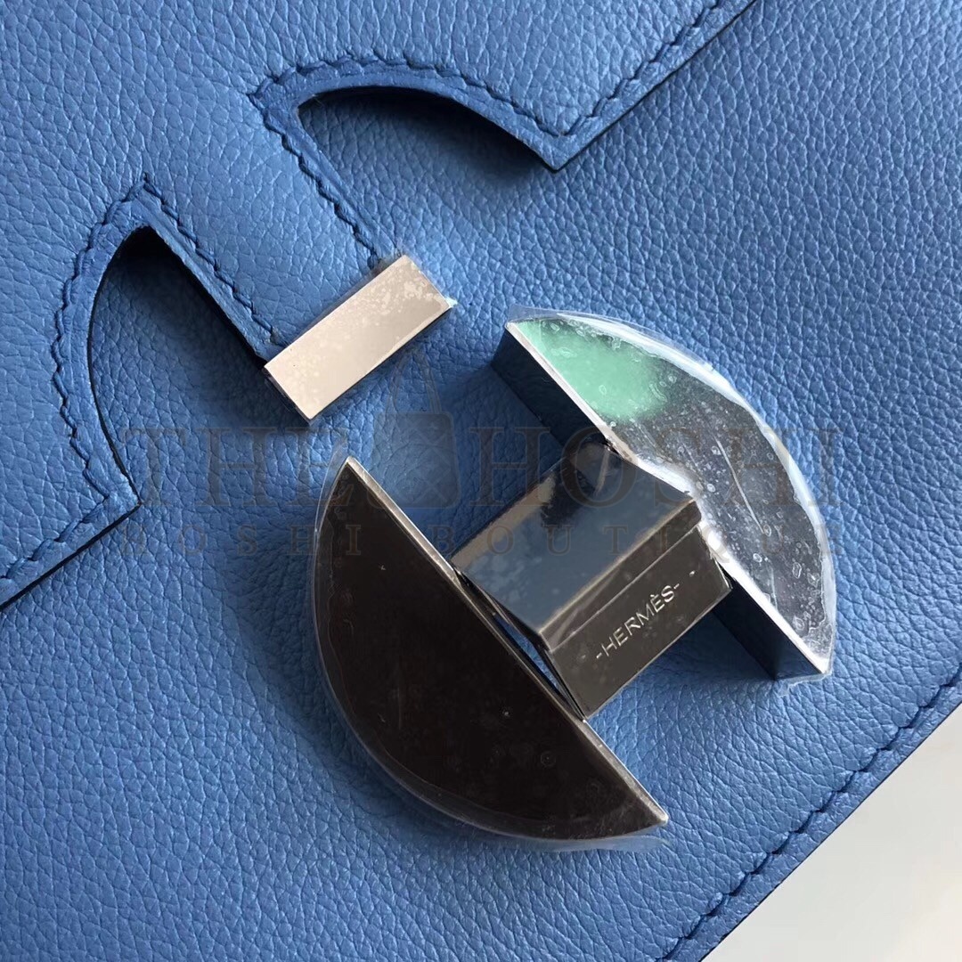 H**me5 2002 20cm Bag In Blue Paradise Evercolor Calfskin Master Quality