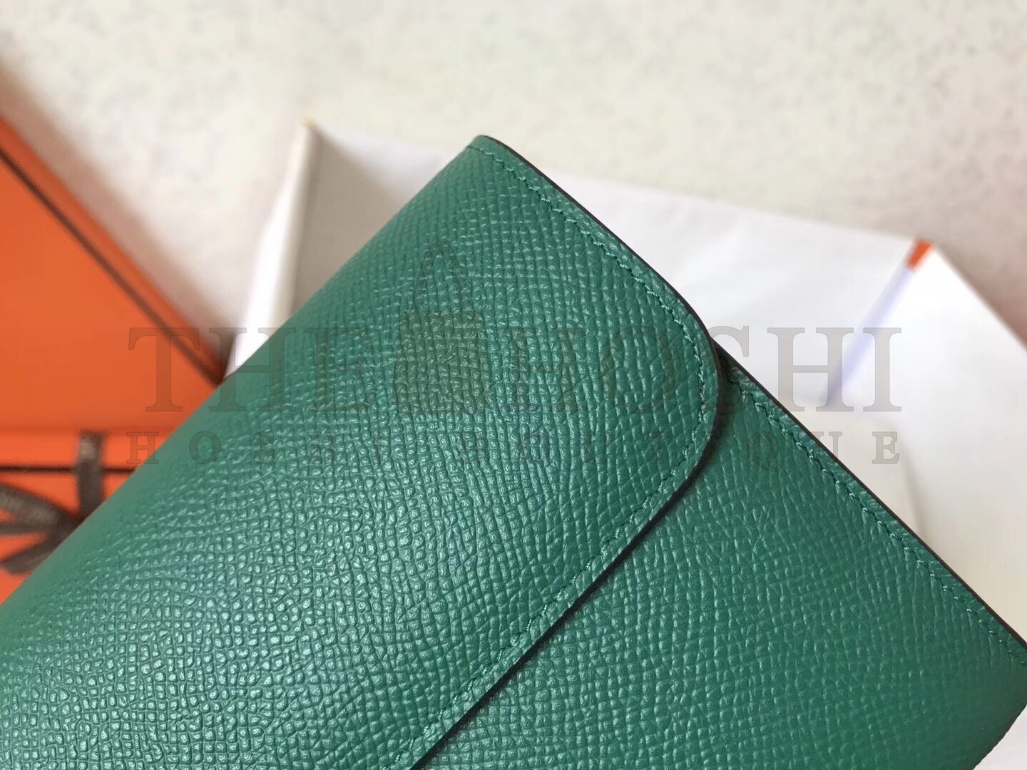 H**me5 Malachite Epsom Constance Long Wallet Master Quality