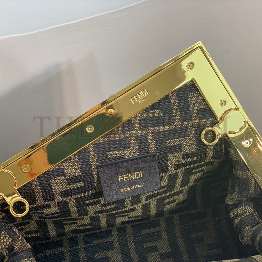 F**di First Small Bag In Dark Blue Nappa Leather Master Quality