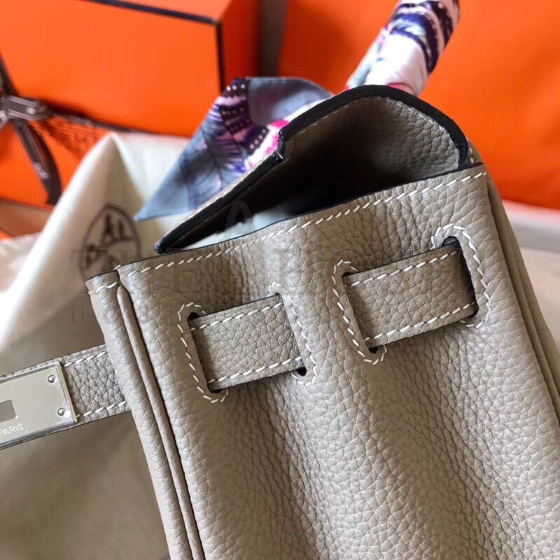 H**me5 Tourterelle Clemence Kelly 28cm Handmade Bag Master Quality