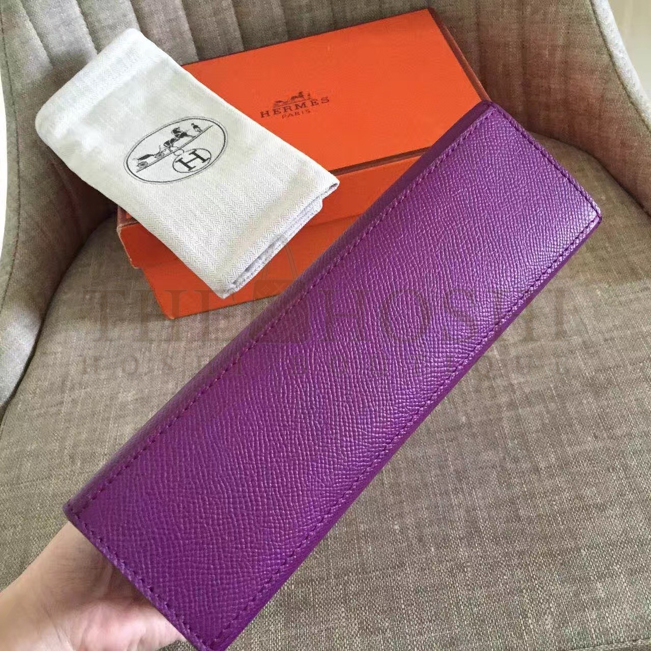 H**me5 Anemone Kelly Pochette Epsom Handmade Bag Master Quality