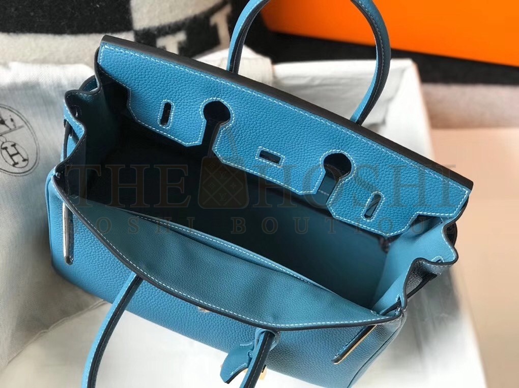 H**me5 Blue Jean Clemence Birkin 30cm Bag Master Quality