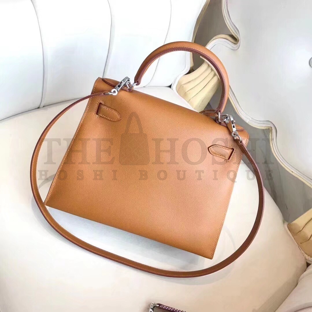 H**me5 Multicolor Stripes Kelly 28cm Brown Bag Master Quality