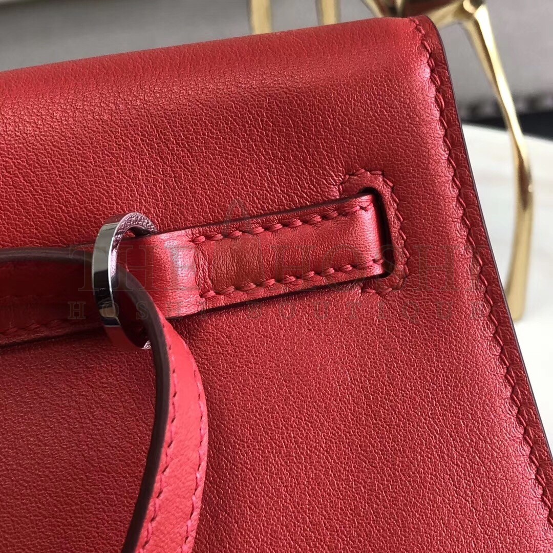 H**me5 Red Swift Kelly Danse Bag Master Quality