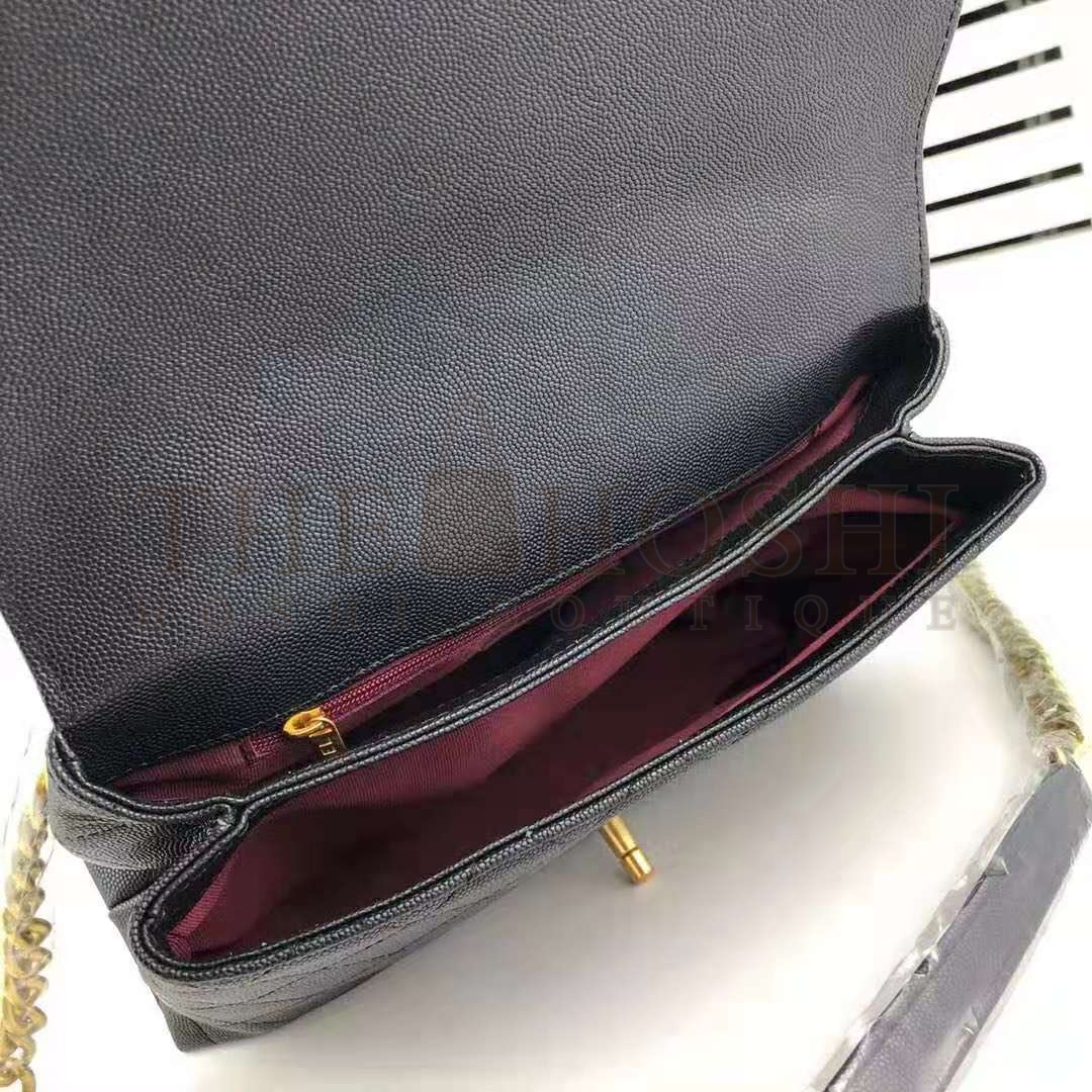 Ch**el Women Flap Bag with Top Handle in Calfskin-Black Master Quality