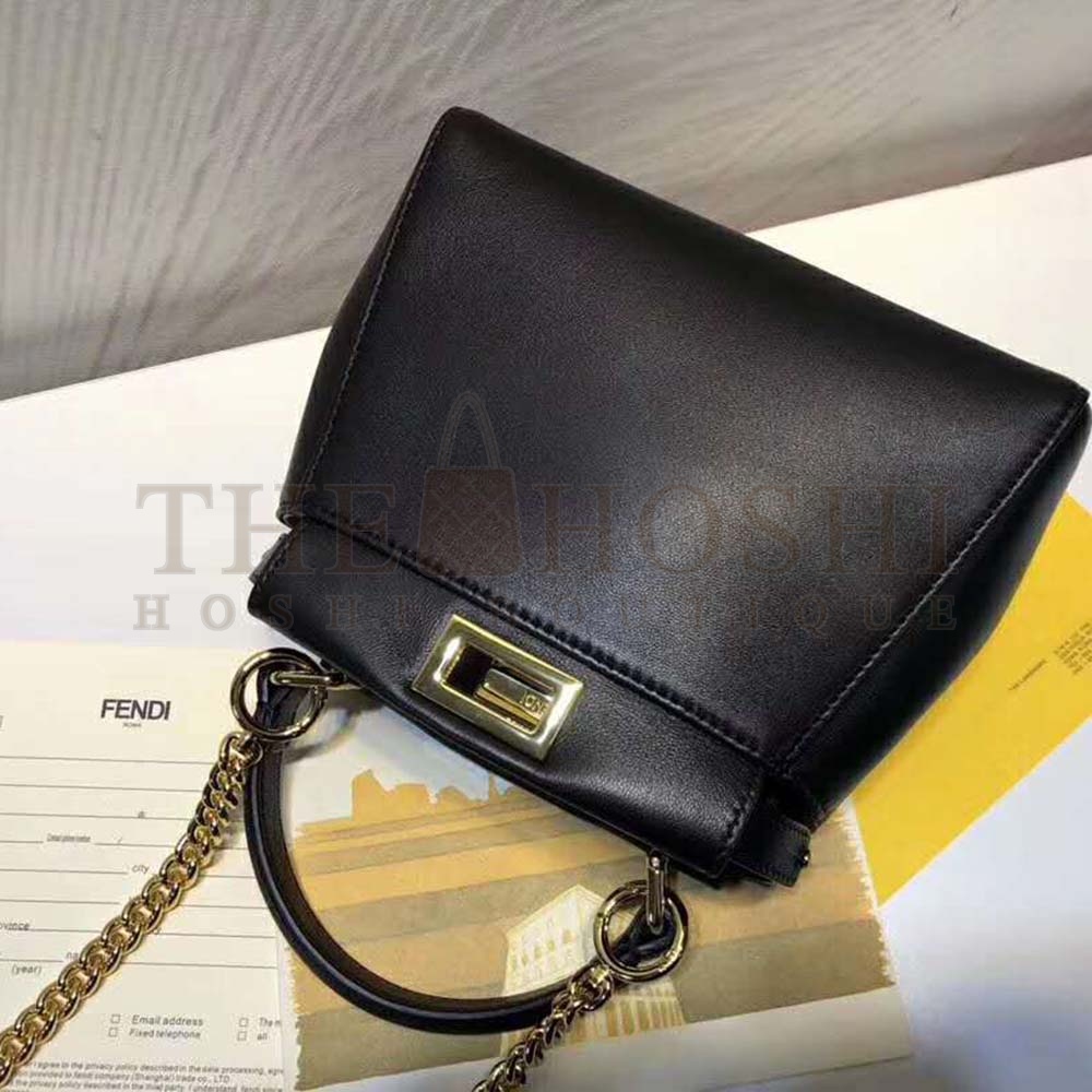 F**di Women Peekaboo Mini Nappa Handbag Master Quality