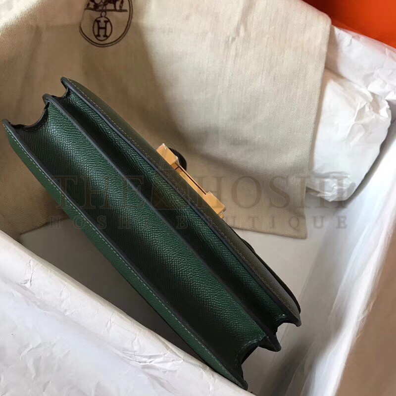 H**me5 Vert Anglais Epsom Constance Elan 25cm Bag Master Quality