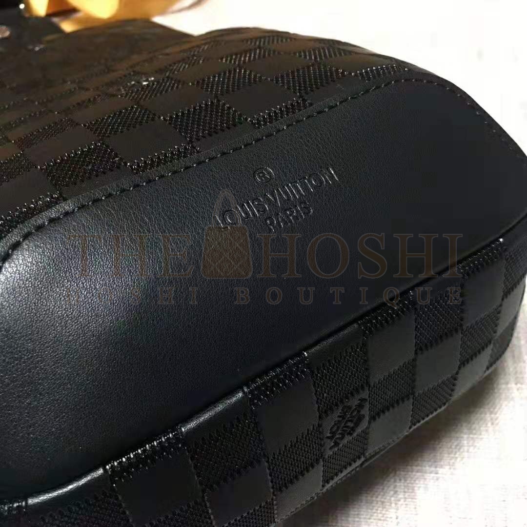 L0vis Vvtt0n LV Men Avenue Sling Bag in Damier Infini Leather-Black Master Quality