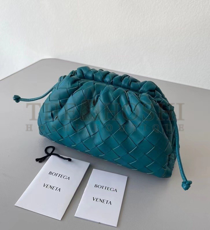 B0tt*ga Ven*ta Mini Pouch In Mallard Intrecciato Lambskin Master Quality