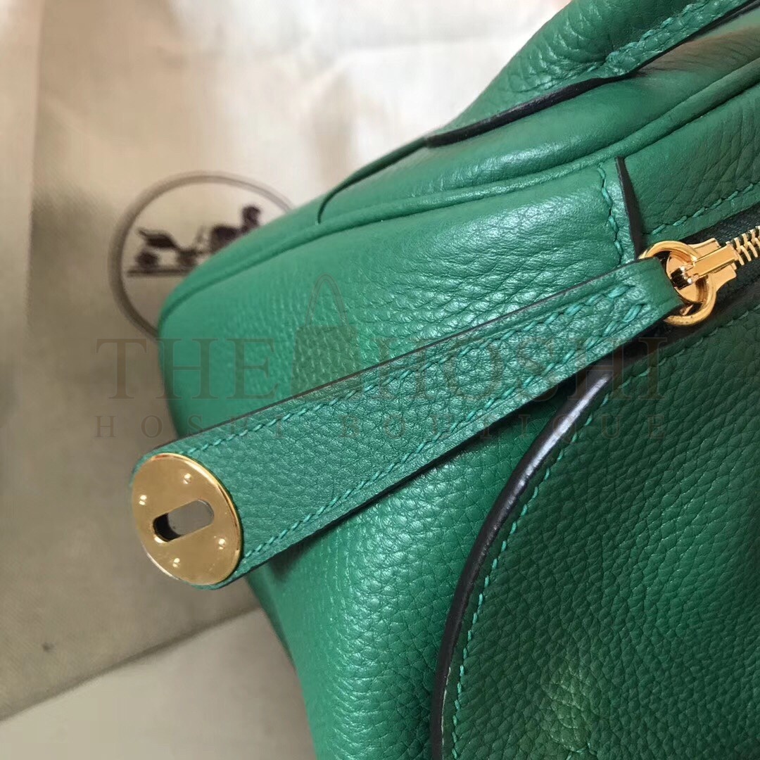 H**me5 Vert Vertigo Lindy 26cm Clemence Handmade Bag Master Quality