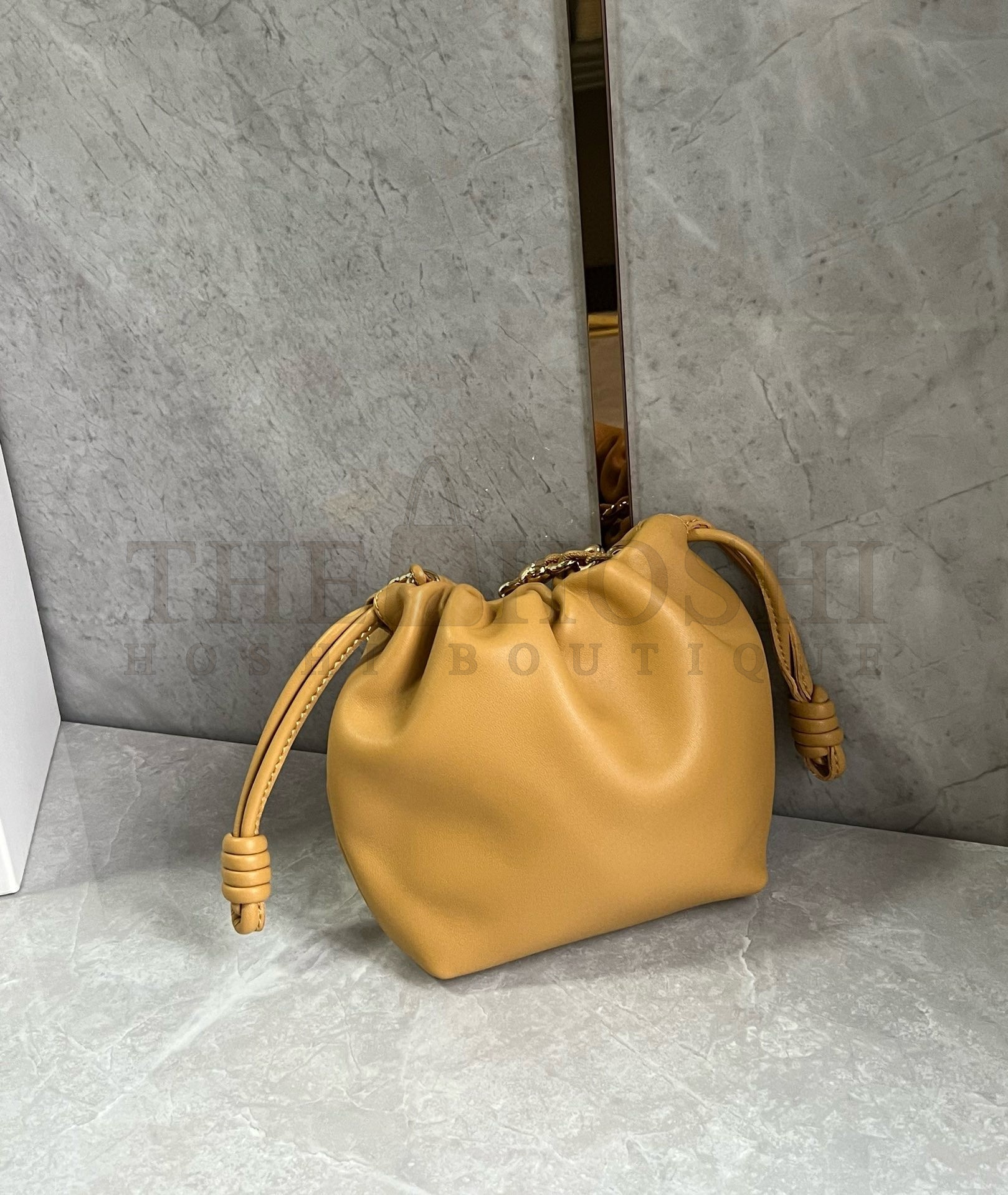 L0ew* Mini Flamenco Purse Bag in Sahara Nappa Lambskin Master Quality