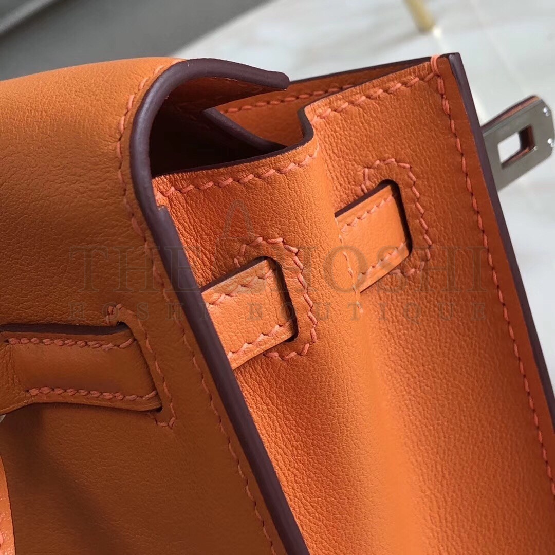 H**me5 Orange Swift Kelly Danse Bag Master Quality