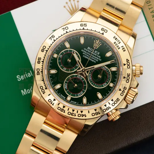 R01ex Cosmograph Daytona Green Dial Watch 116508-0013 Master Quality