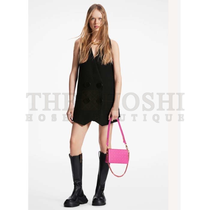 L0vis Vvtt0n LV Women Lexington Pouch Rose Pink Monogram-Embossed Calf Leather Master Quality