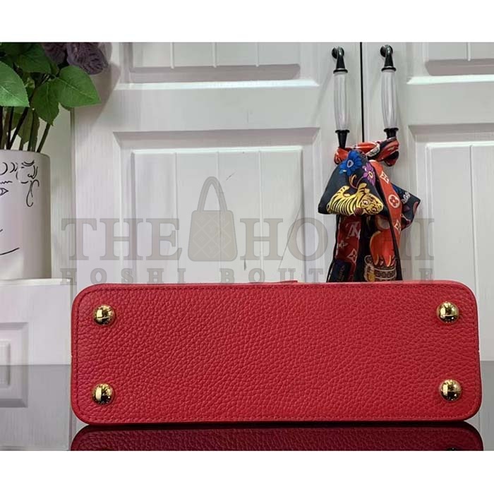 L0vis Vvtt0n LV Women Capucines BB Handbag Rose Pink Taurillon Leather Master Quality