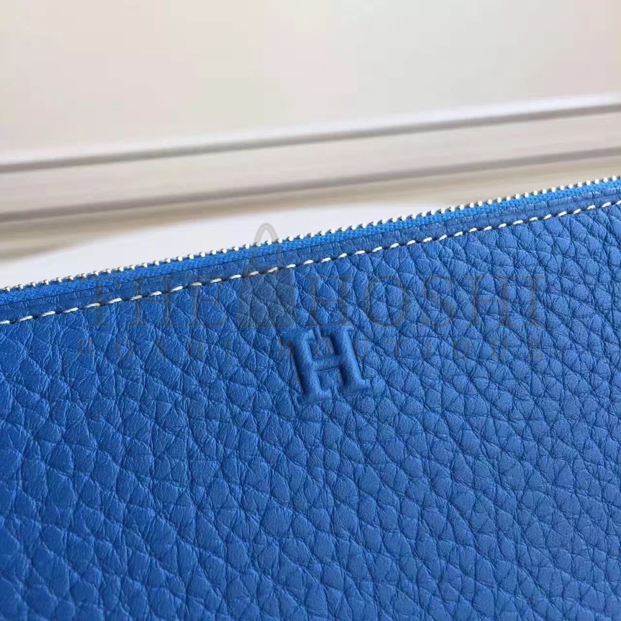 H**me5 Blue Clemence Azap Zipped Wallet Master Quality