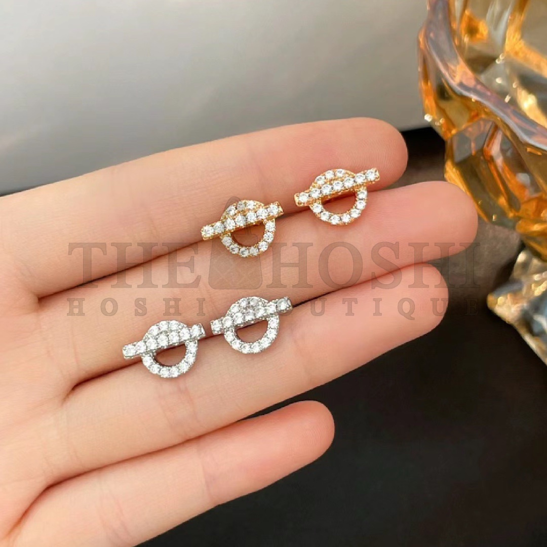 H**me5 D1am0nd Finesse Stud Earrings Master Quality
