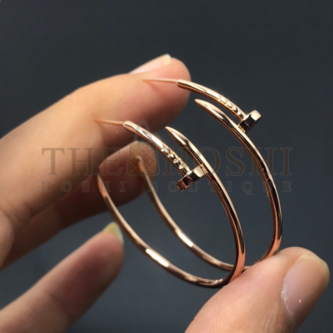 Ca*t1er JUSTE UN CLOU EARRINGS Master Quality
