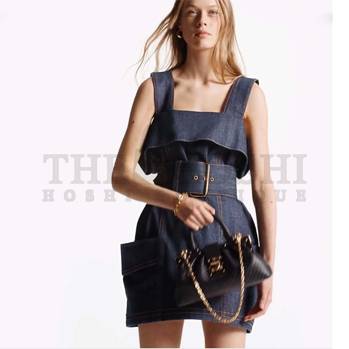 L0vis Vvtt0n LV Women Monogram Clutch Black Calfskin Leather S-Lock Master Quality