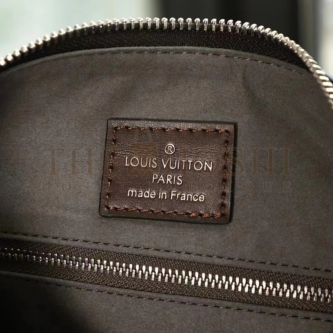 L0vis Vvtt0n LV Women Beaubourg Hobo MM Bag Black Mahina Perforated Calf Leather Master Quality