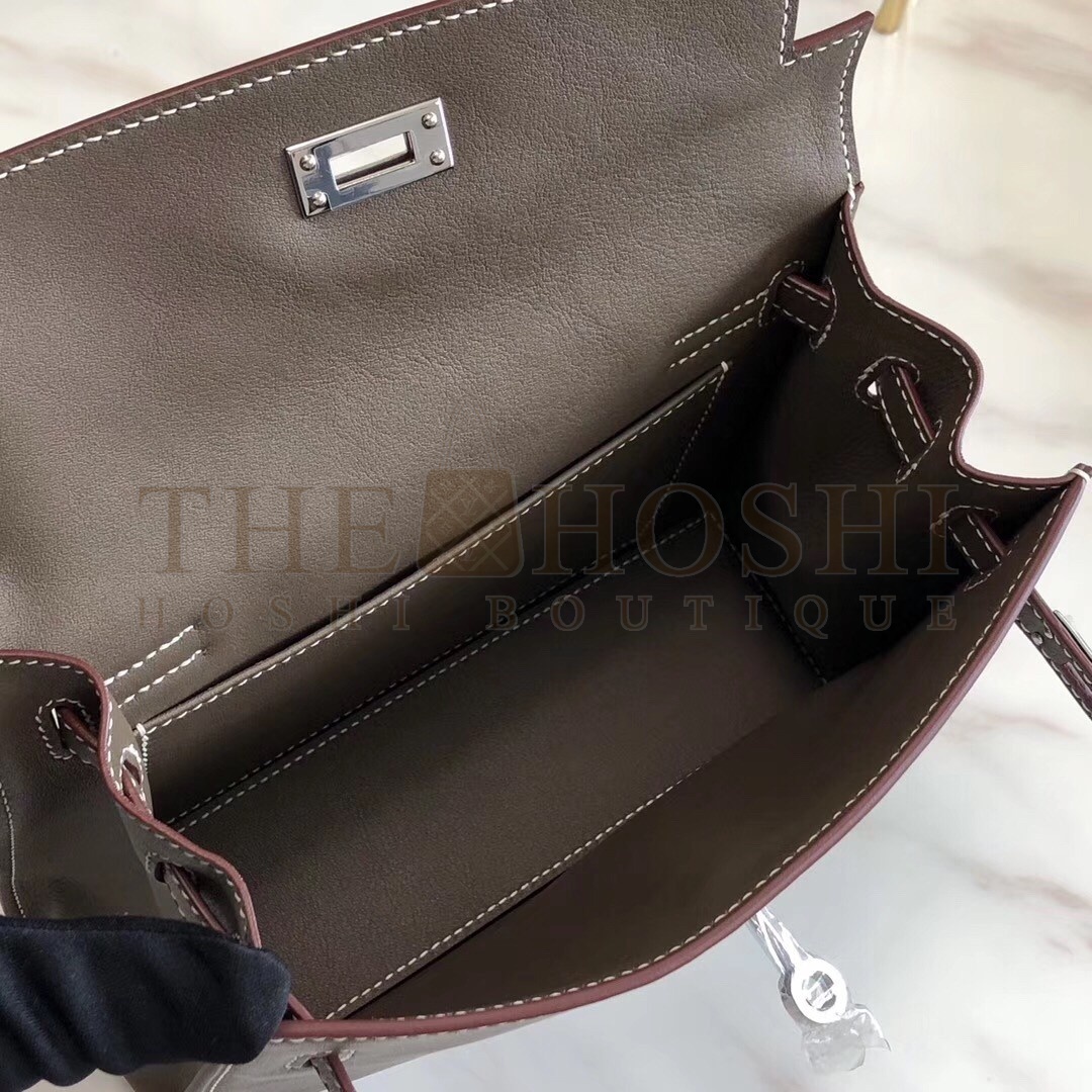 H**me5 Taupe Swift Kelly Danse Bag Master Quality