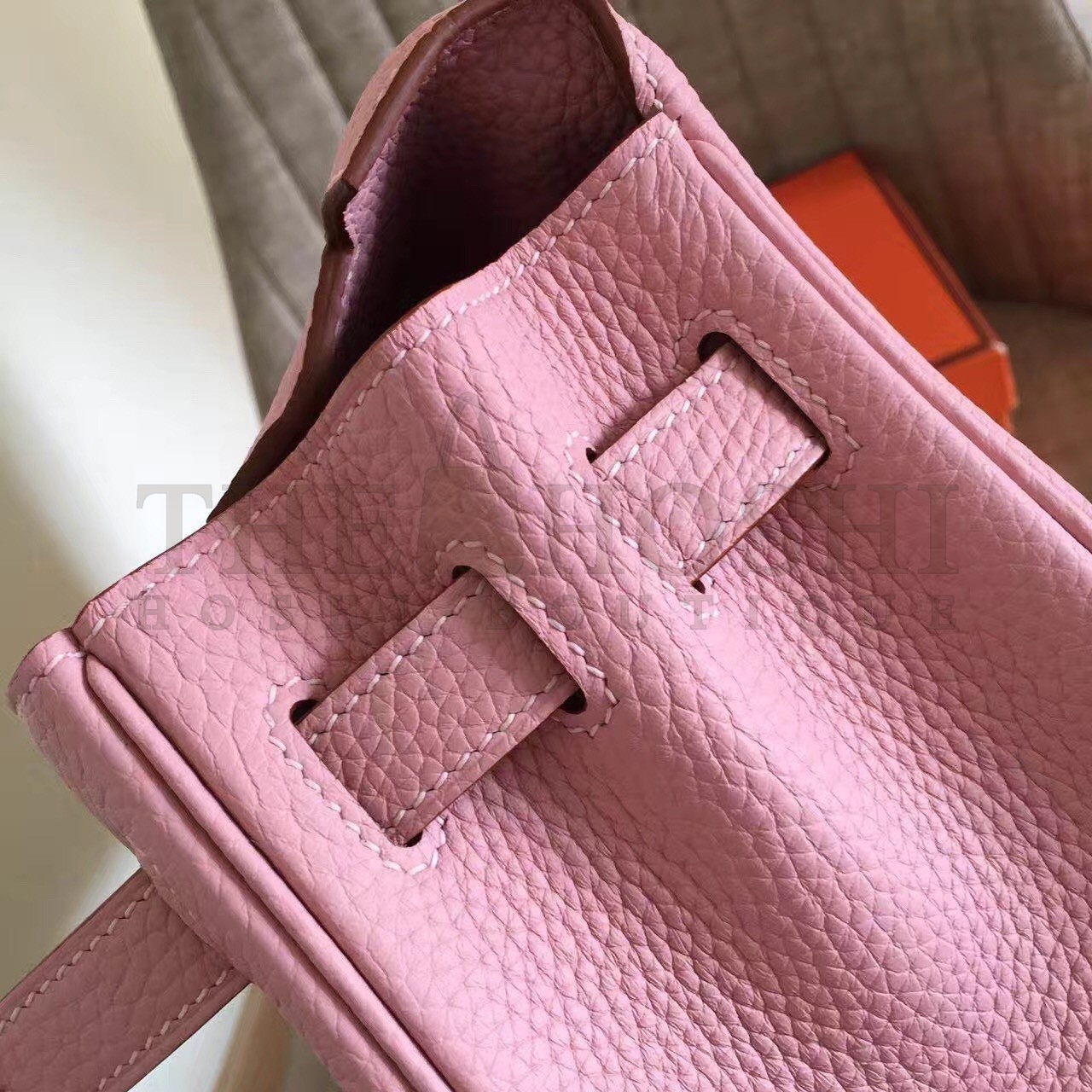 H**me5 Pink Clemence Kelly Retourne 32cm Handmade Bag Master Quality