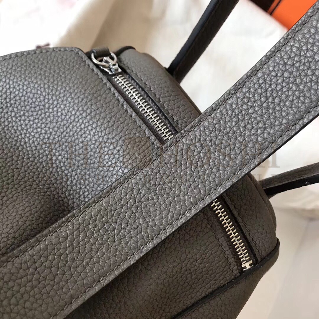 H**me5 Gris Mouette Lindy 26cm Clemence Handmade Bag Master Quality